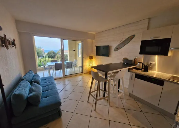 Nidu Di Lume, T3, 2 Chambres, Vue Algajola (Corsica)